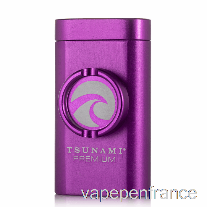 Pirogue Et Broyeur De Tsunami Stylo Vape Violet